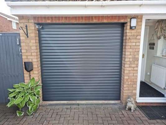 fitting a roller garage door