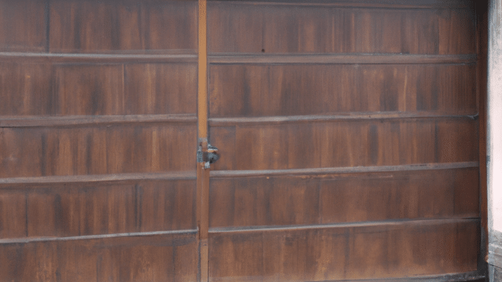 timber garage doors