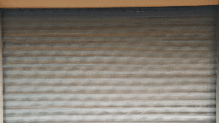 door in roller shutter