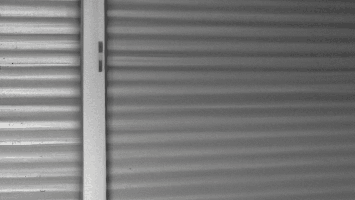 Steel roll-up garage doors
