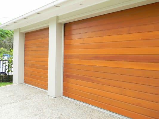 wood garage